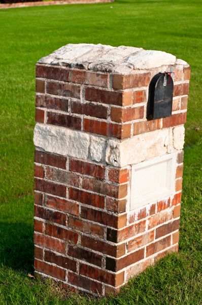 Brick Mailbox Installation in Frederick